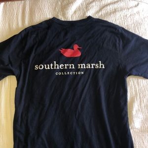 Southern Marsh Navy T-Shirt